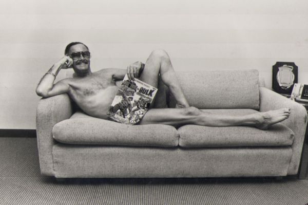 Stan Lee negli uffici Marvel degli anni settanta