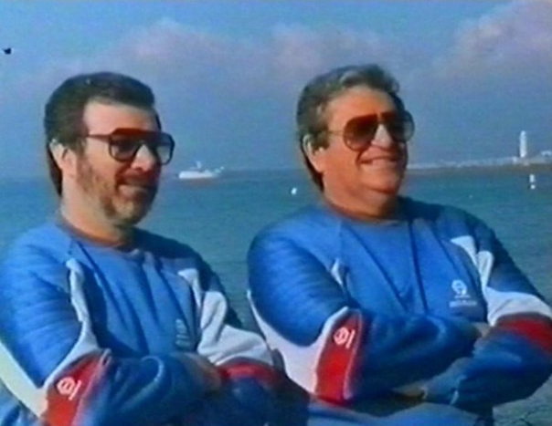 I Go-Go Boys a Cannes, negli anni '80.