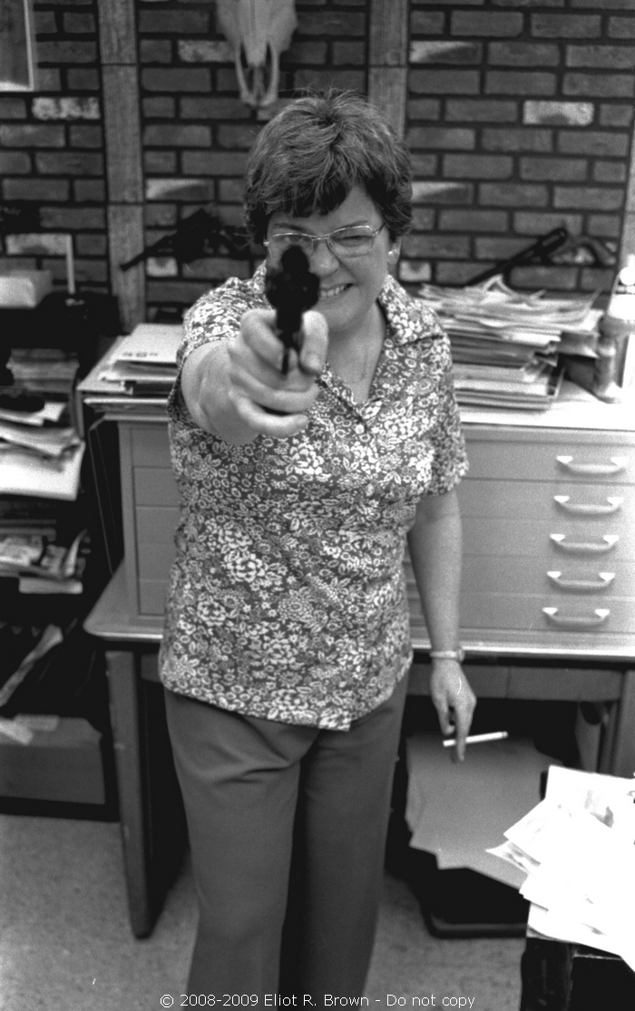 Marie Severin impegnata in una riunione di marketing circa nel 1975