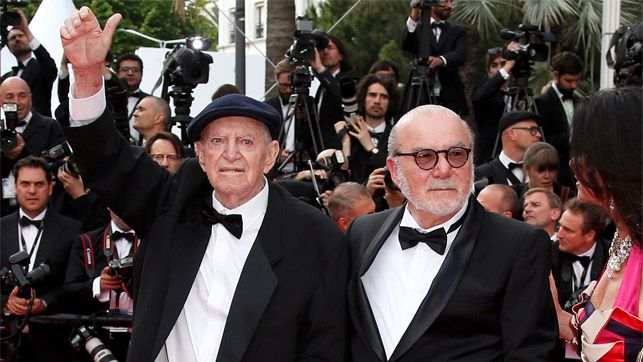 I Go-Go Boys a Cannes, quest'anno. E' l'ultima apparizione pubblica di Menahem Golan.